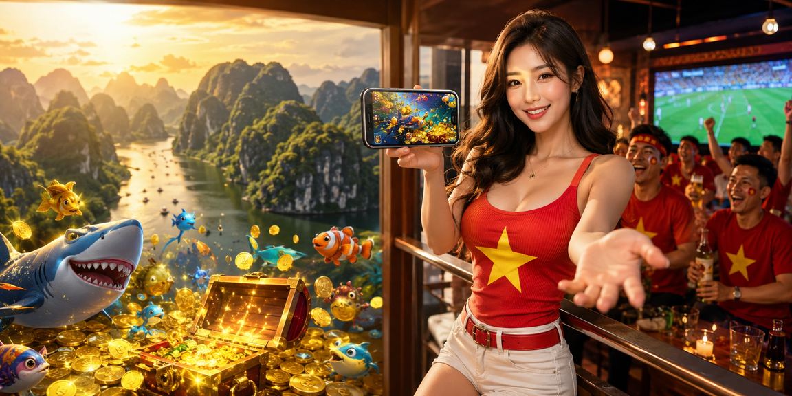 Người dùng tra kết quả xổ số trên điện thoại tại vùng ngoại ô Ninh Bình